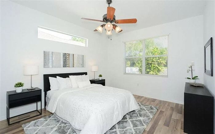 Lakewood Ranch Real Estate Staging - Bedroom Area Staging