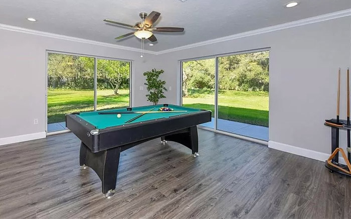 Sarasota Real Estate Staging - Entertainment Area Staging